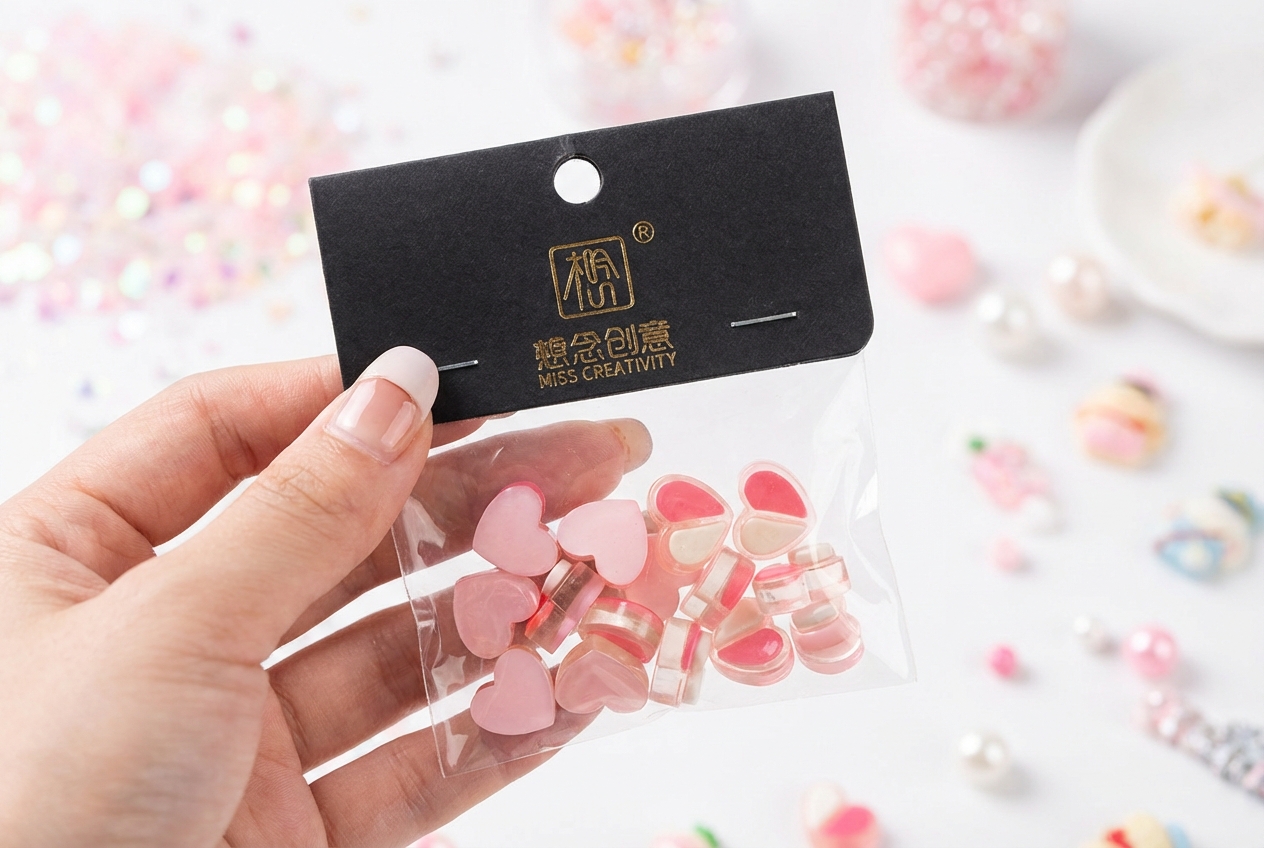 ピンクハート・チャーム